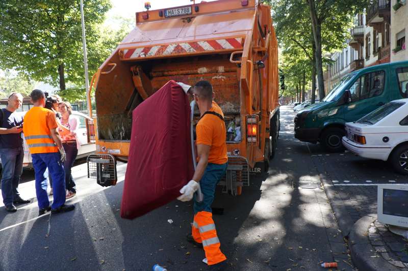 Die Abfallwirtschaft Mannheim entsorgt jährlich rund 9.000 Tonnen Sperrmüll sauber und schnell. (Foto: Stadt Mannheim)