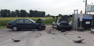 Der Porschefahrer kam ins Schleudern und verursachte diesen Unfall