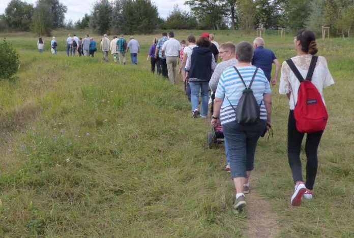 Foto von der Landratswanderung (Foto: Kreisverwaltung Rhein-Pfalz-Kreis)