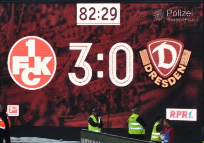 1. FCK - Dynamo Dresden 3:0