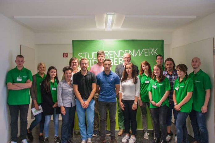 Die neuen Auszubildenden des Studierendenwerks Heidelberg wurden herzlich empfangen (Foto: Studierendenwerk Heidelberg)