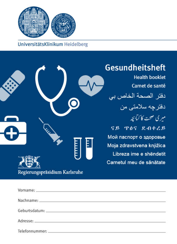 Gesundheitsheft (Foto: RP Karlsruhe)