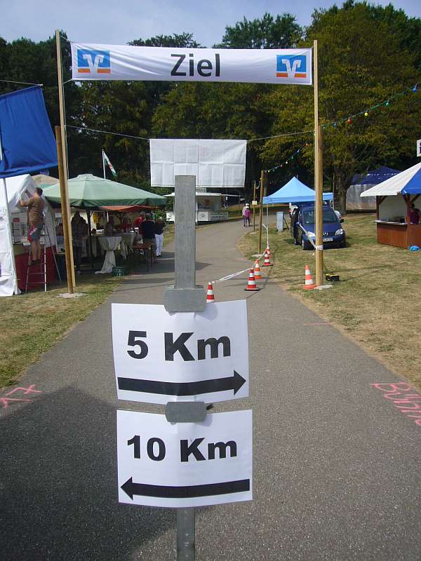 In Pforzheim mussten ca. 5,5km gelaufen werden (Foto: Hannes Blank)