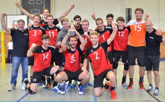 Das Pokalsiegerteam (Foto: SSC Karlsruhe - Volleyball)