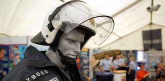 Foto vom Stand der Bundespolizei am RLP-Tag (Archivfoto 2015, Foto: Holger Knecht)