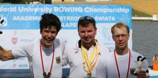 Cedric Kulbach, Ralf Thanhäuser und Johannes Ursprung (Foto: ADH-rudern)