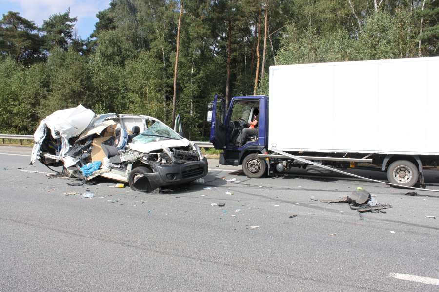Unfallbeteiligte Fahrzeuge (Foto: Polizei)