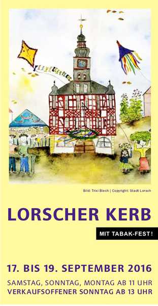 Die Lorscher Kerb kommt