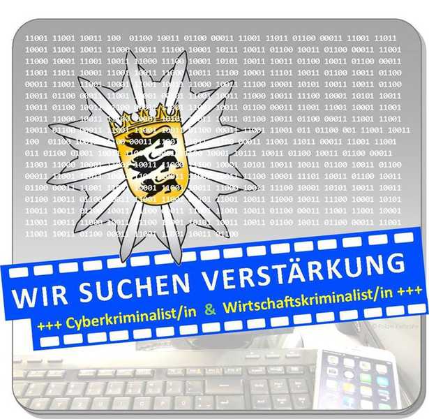 Stellenausschreibungen Cybercrime und Wirtschaftskriminalität