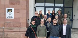 Die Mitglieder des neuen Jägerprüfungsausschusses (Foto: Kreisverwaltung Germersheim)