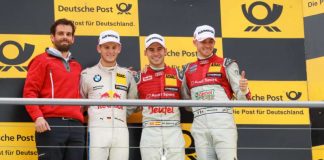 DTM race Hockenheim, Saison 2016 - 9. Event Hockenheimring, GER, #17 Miguel Molina (ESP, Audi Sport Team Abt Sportsline, Audi RS5 DTM), #11 Marco Wittmann (GER, BMW Team RMG, BMW M4 DTM) , #48 Edoardo Mortara (ITA, Audi Sport Team Abt Sport