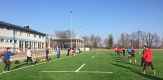 Rugby-Training beim HRK