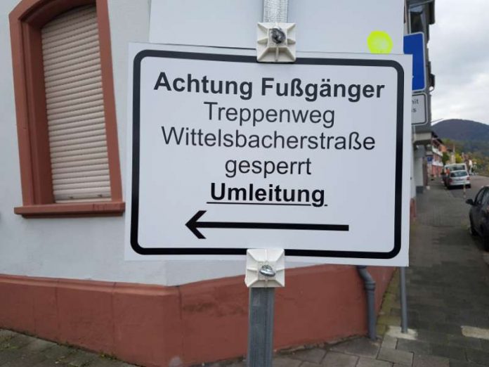 Hinweisschild