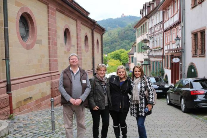 Mauri und Dana Mc Lean interessieren sich für Weinheim Mauri und Dana Mc Lean interessieren sich für Weinheim (Foto: Stadtverwaltung Weinheim)