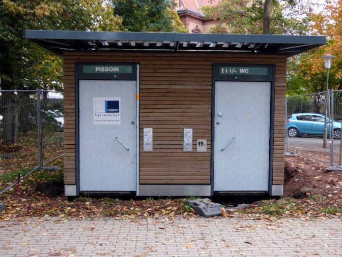 Toilette im Stadtpark KL