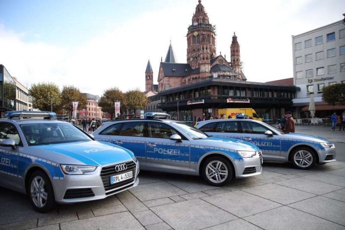 Neue Dienstfahrzeuge für die Polizei Funkstreifenwagen unweit des Mainzer Doms Foto: Stephan Dinges