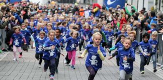 Frankfurt Marathon 2015, Brezellauf, Struwwelpeter-Lauf (Foto: Mainova Frankfurt Marathon)