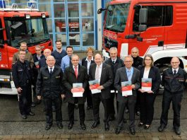 Präsentation der Störfallbroschüre. (Foto: Stadt Ludwigshafen)