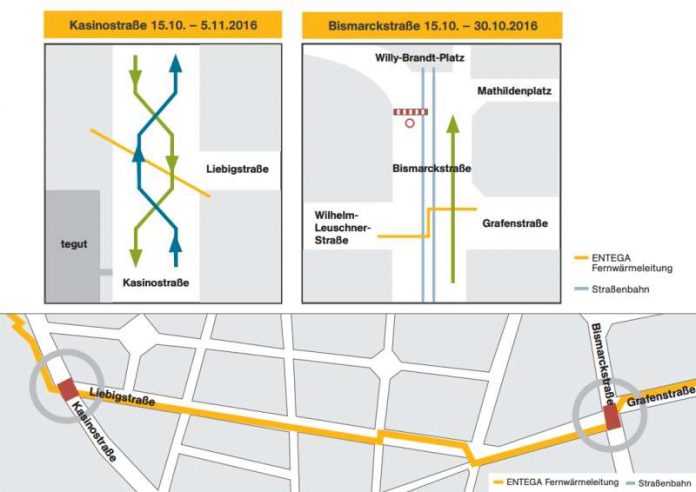 Die Bauabschnitte Die Bauabschnitte (Foto: ENTEGA AG)