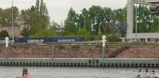 Leistungssport Rudern im Mannheimer Mühlauhafen (Foto: Hannes Blank)