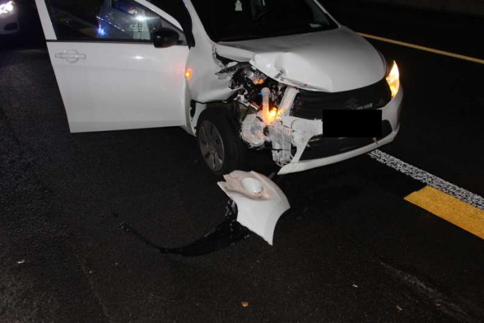 Unfallbeteiligtes Fahrzeug (Foto: Polizei)