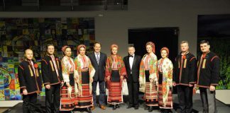 Die Solisten des ukrainischen Nationalchors
