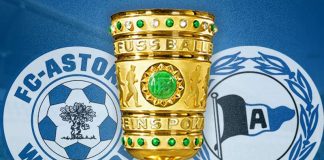 DFB-Pokalspiel zwischen FC-Astoria Walldorf und DSC Arminia Bielefeld