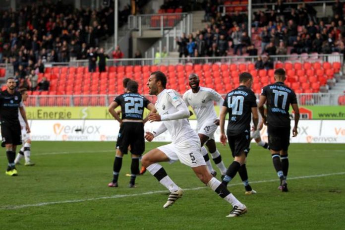 Freute sich beim 3:2-Erfolg gegen den TSV 1860 München über seinen ersten Saisontreffer für den SV Sandhausen: Daniel Gordon. (Foto: SV Sandhausen)