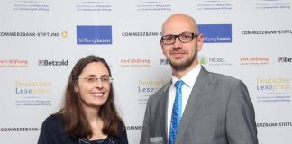 Bettina Hartling und Dr. Bernd Schmid-Ruhe (Foto: Stiftung Lesen)