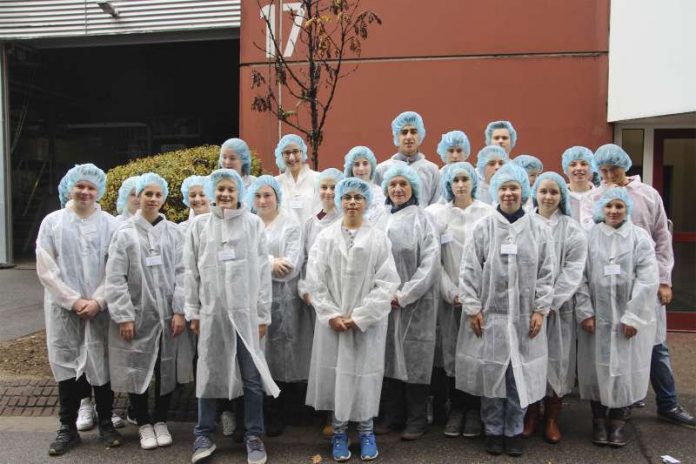 Beim Berufserkundungstag lernten Schüler der neunten Klasse der Eberbacher Realschule die vielfältigen Ausbildungsmöglichkeiten bei GELITA kennen. (Foto: GELITA)