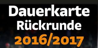 Auf alle Rückrundendauerkarteninhaber wartet neben den acht Rückrunden-Heimspielen auch das DFB-Pokal Highlight gegen den FC Schalke 04.