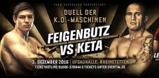 BOXGALA AM 03.12.2016, UFGAUHALLE, RHEINSTETTEN