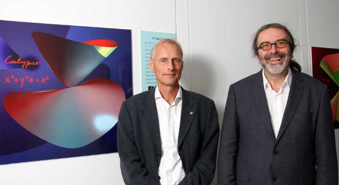 Prof. Gunter Malle (li.) und Prof. Wolfram Decker (re.)