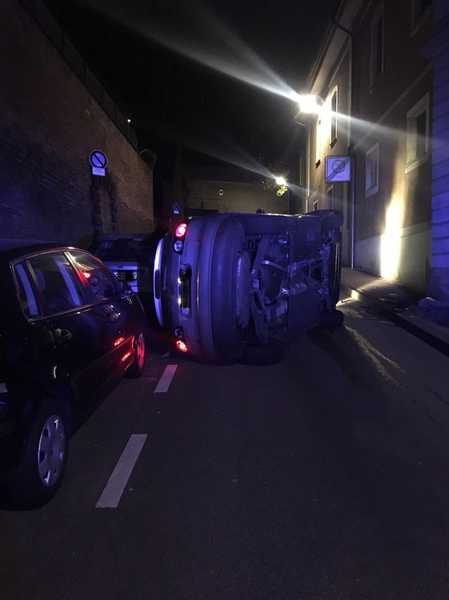 Der Fahrer hatte zuviel Alkohol getrunken