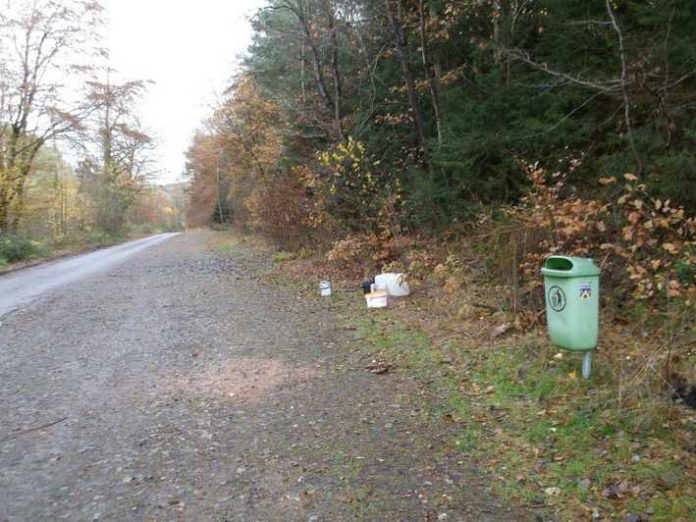 Altölentsorgung in der Natur