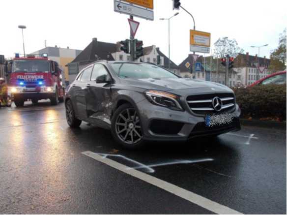 Unfall auf der Mannheimer Straße