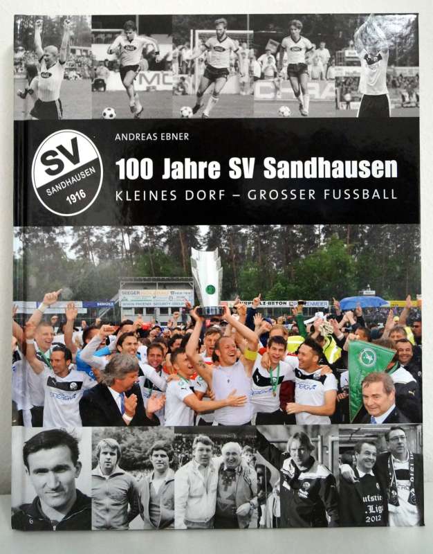 „Ausgewogener Überblick über die Historie“: Andreas Ebner hat 100 Jahre des SV Sandhausen auf 360 Seiten hochinteressant zusammengefasst. (Foto: SV Sandhausen)