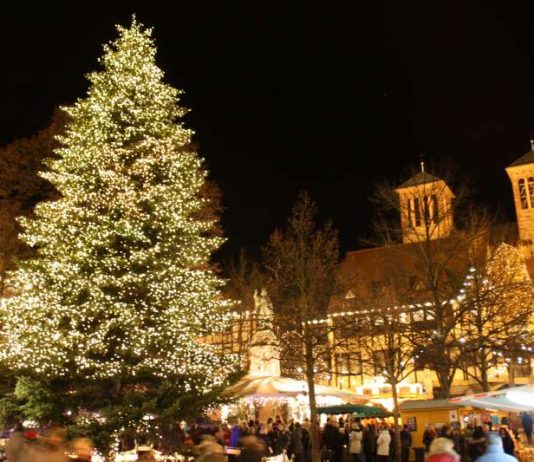 Weihnachtsmarkt in Bensheimer Altstadt (Foto: Stadt Bensheim)