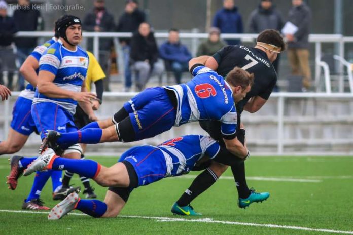 Der HRK bleibt in der Qualifikation zum European Rugby Challenge Cup sieglos (Foto: Tobias Keil - Fotografie)