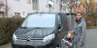 Paul Gahn und seine Mutter Claudia Jörgensen (Foto: Stadt Weinheim)