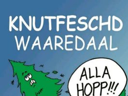 Der Knutfest-Cartoon (Quelle: Steffen Boiselle / FC Wacker Weidenthal)