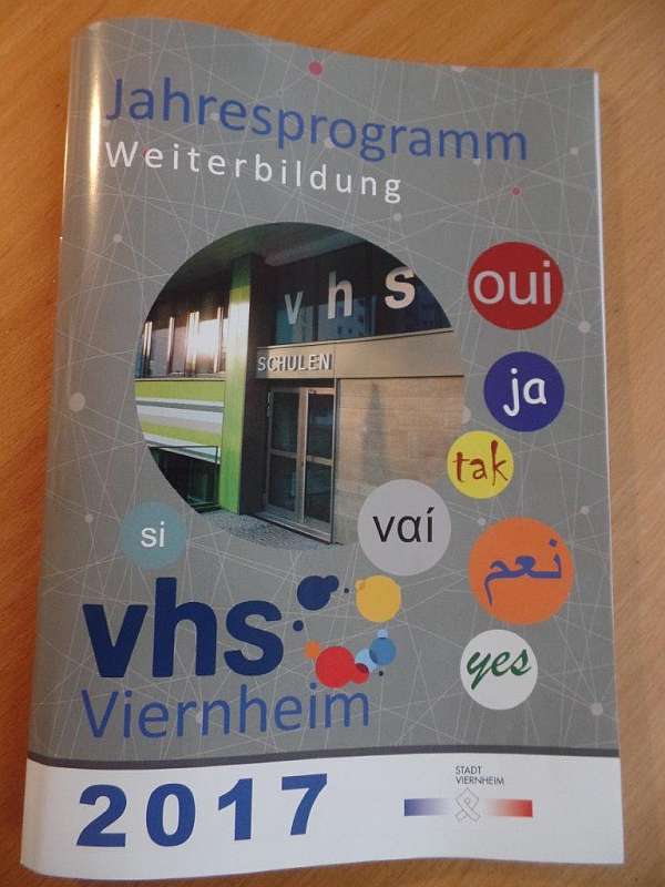 VHS-Programm 2017: Börse, Qi Gong, Knigge-Kurs, Wirbelsäulengymnastik oder Business-Etikette (Foto: Stadtverwaltung Viernheim)