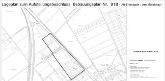 Lageplan (Quelle: Stadt Frankfurt am Main)