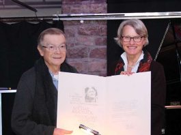 Michail Krausnick und Bürgermeisterin Dr. Ulrike Freundlieb (Foto: Stadt Mannheim)
