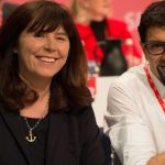 Jutta Steinruck und Salvatore Barbaro (Foto: Oskar Grimm/SPD Landesverband Rheinland-Pfalz)