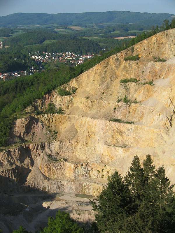 Wachenberg-Steinbruch (Foto: Stadtverwaltung Weinheim)