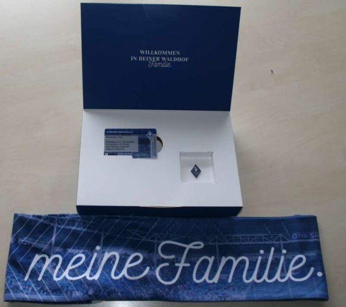 Willkommensbox (Foto: SV Waldhof Mannheim) Willkommensbox (Foto: SV Waldhof Mannheim)