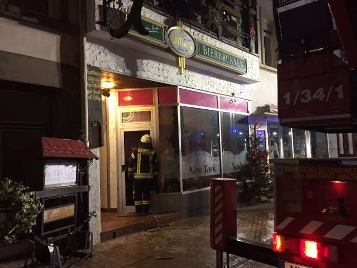 Feuerwehreinsatz in der oberen Hauptstraße (Foto: Feuerwehr Neustadt)