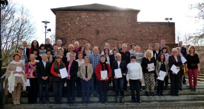 Die Jubilare mit OB Dr. Weichel (links im Bild) (Foto: Stadt Kaiserslautern)