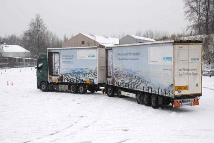 Der Feldversuch mit Lang-Lkw wird am 31.12.2016 nach einer Laufzeit von fünf Jahren abgeschlossen (Bild: Guido Rosemann, BASt)